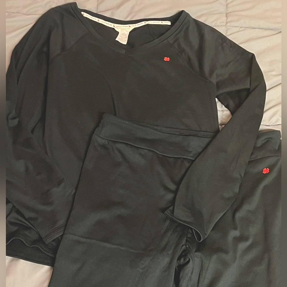 Lucky Brand. Fleece base layer set